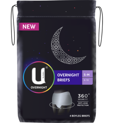 U by Kotex Overnight Briefs Small Medium U by Kotex Overnight Briefs Small Medium