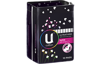 U by Kotex Cottons Ultrathins Super U by Kotex Cottons Ultrathins Super